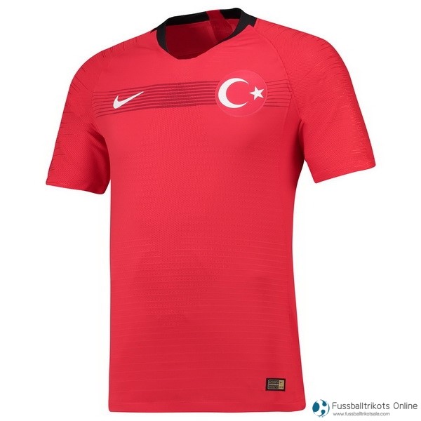 Türkei Trikot Heim 2018 Rote Fussballtrikots Günstig